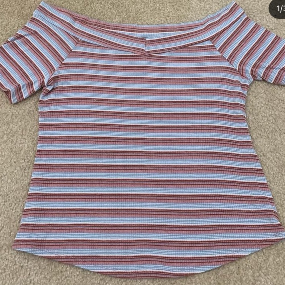 off the shoulder top.